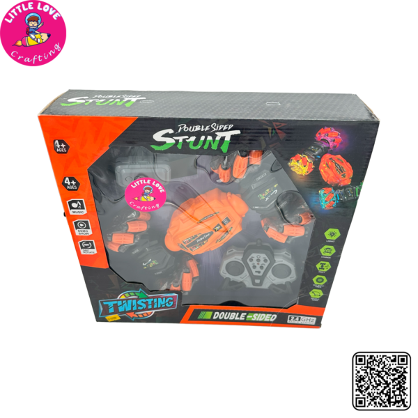 Stunt Car RC with Hand Control Double Flip Toy