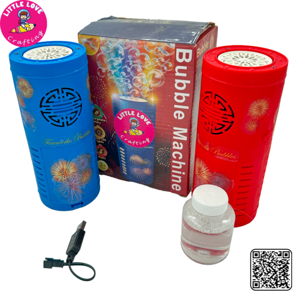 Bubble Machine Rechargeable LED Machine Toy
