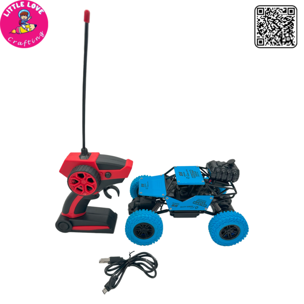 Stunt Car RC Rock Master with Spray Toy - Image 5