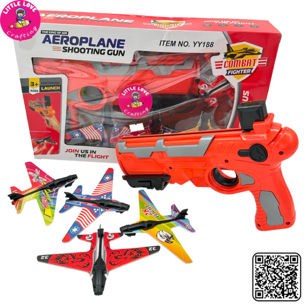 Airplane shooting gun