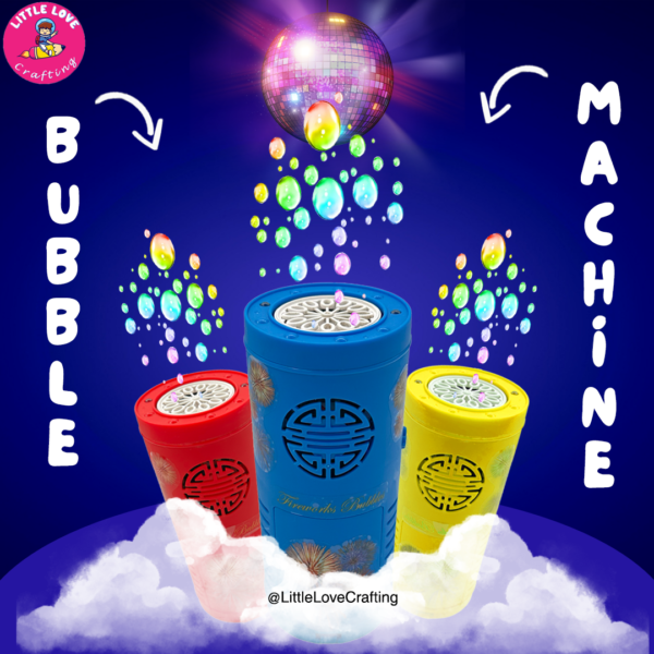 Bubble Machine Rechargeable LED Machine Toy - Image 4