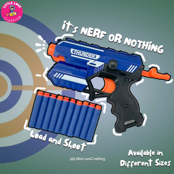 Foam Gun Mini Toy (Blaze Strom) - Image 2