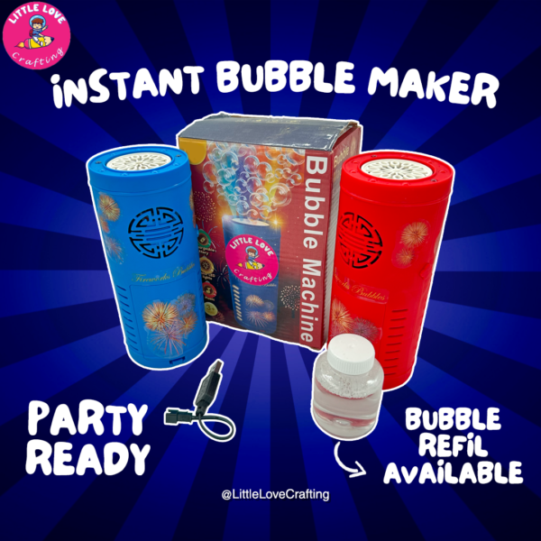 Bubble Machine Rechargeable LED Machine Toy - Image 3