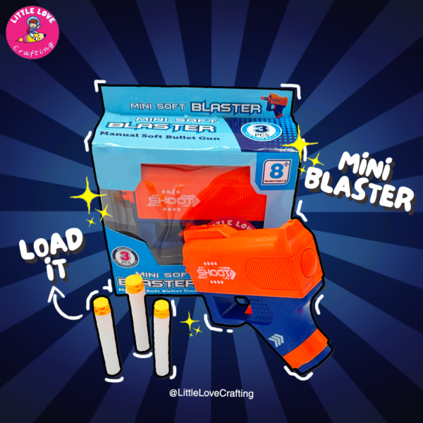 Foam Gun Mini Toy - Image 3