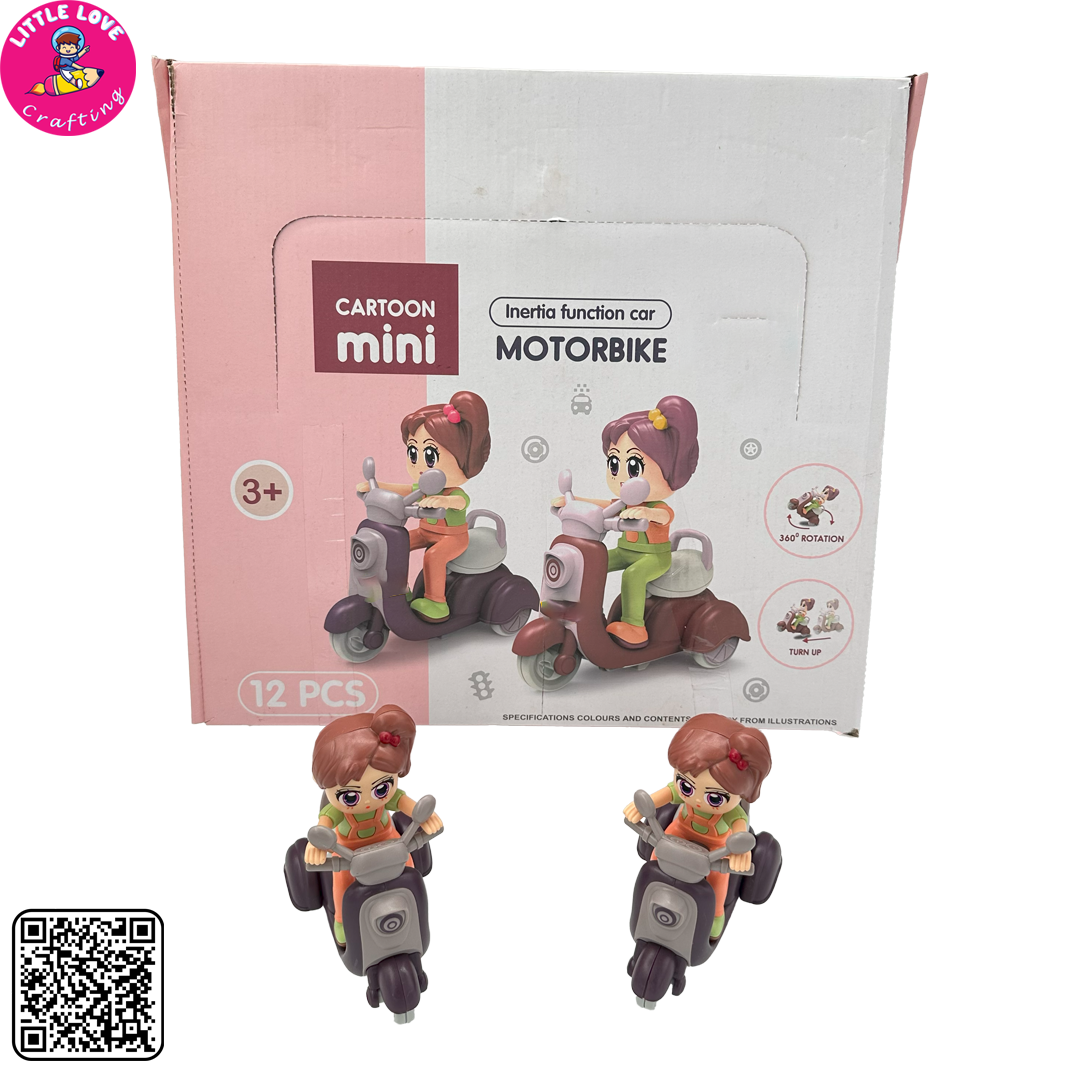 Vespa Carton Motorbike Toy