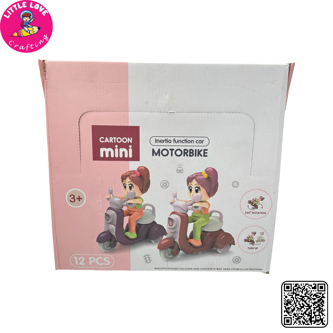 Vespa Carton Motorbike Toy - Image 5