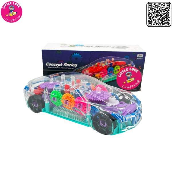 Sensor Racing Toy with 3D Lights & Musical Sound Effects Toy