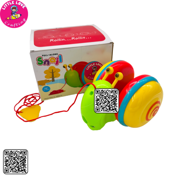 Pull-Along Snail Toy