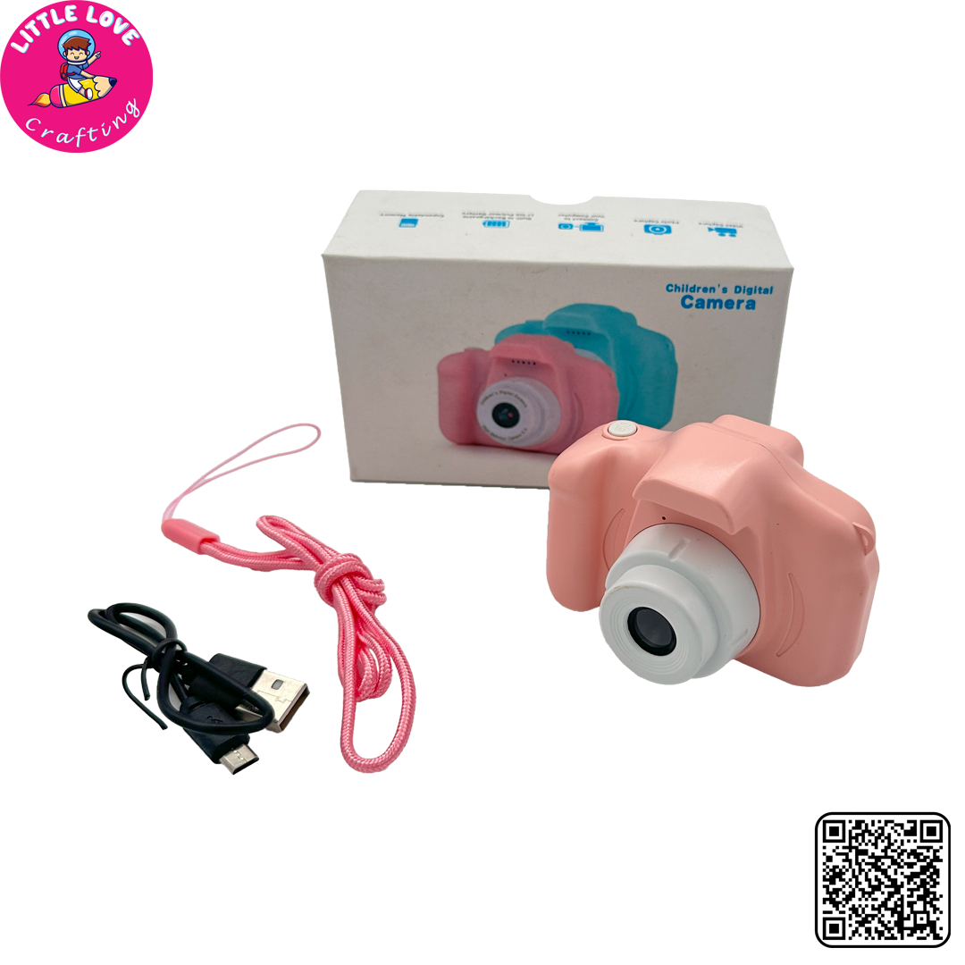 Kids' Digital Camera with Necklace Toy