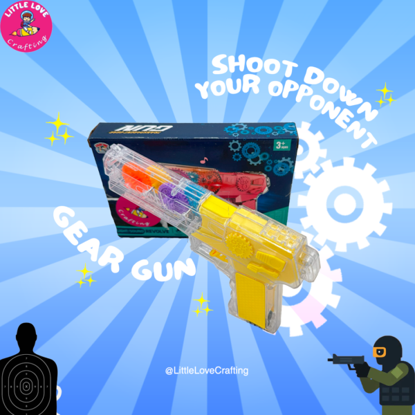 Power Gear Gun Toy for Kids - Image 3