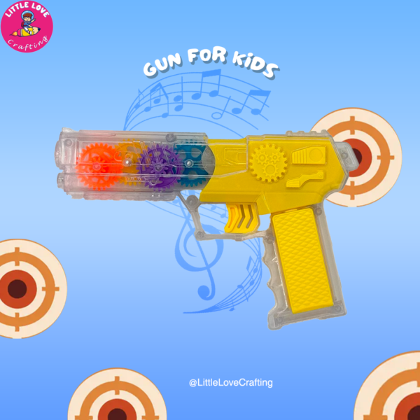 Power Gear Gun Toy for Kids - Image 2