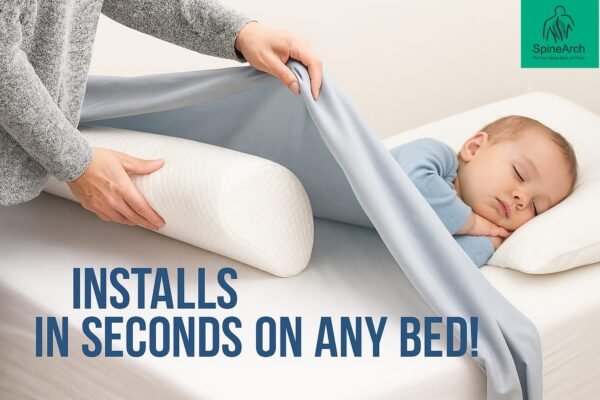 BABY BED SUPPORT & LAMBAR SUPPORT (LARGE HALF MOON SIZE) - Image 4
