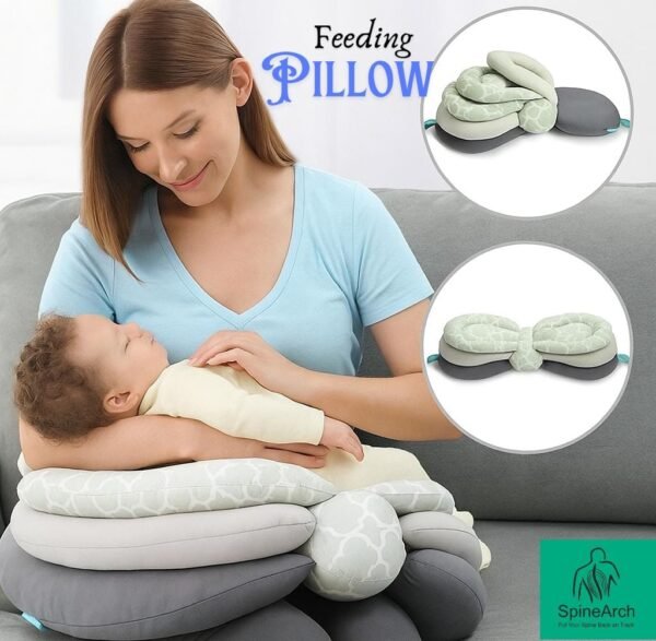Baby Cotton Feeding Pillow - Image 4