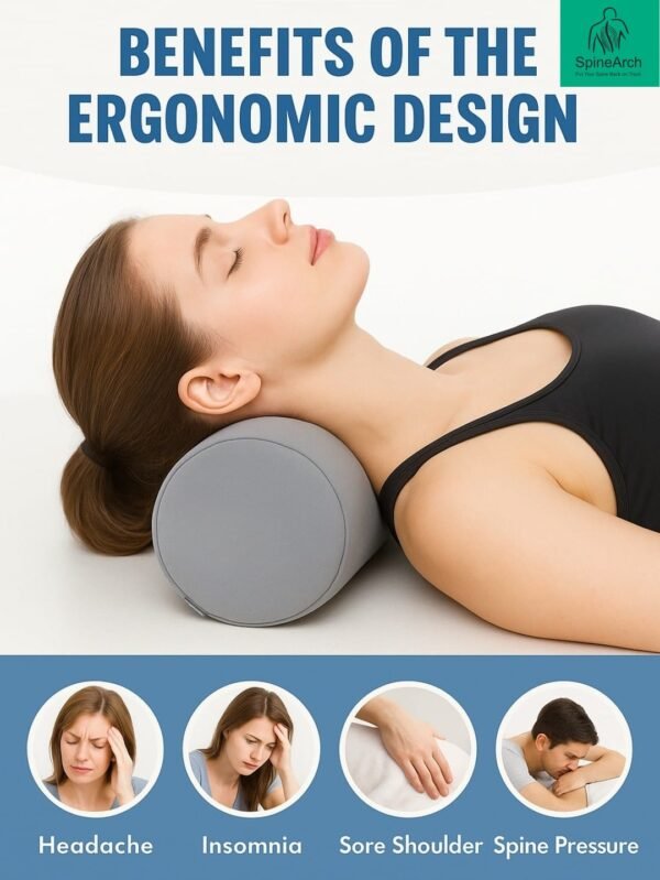 Back & Neck Rest Roll (Full Moon Size – UNIVARSA) - Image 3