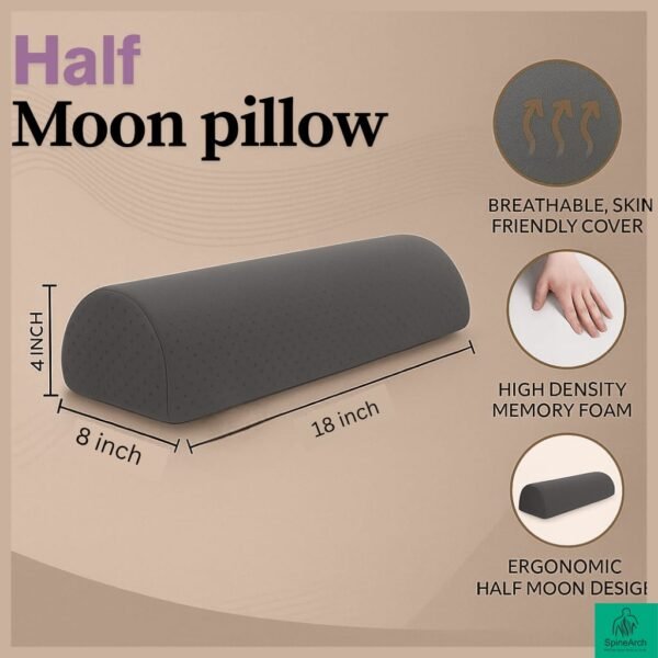 LAMBAR SUPPORT BACK REST(MEDIUM HALF MOON SIZE) - Image 5