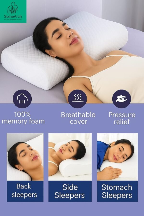 Neck Rest S Curve Pillow (Universal Size) - Image 8