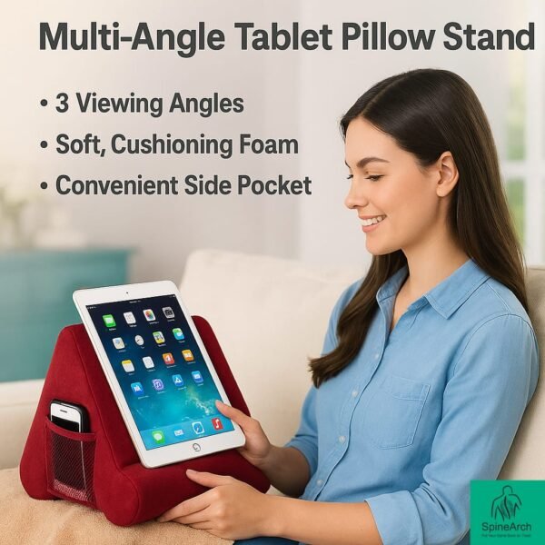 Tablet & Mobile Sleeping Pillow – Full Size - Image 2