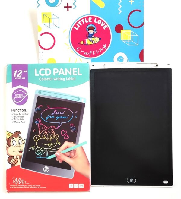 12-Inch Writing LCD Tablet – Reusable Digital Drawing & Writing Pad for Kids - Image 10