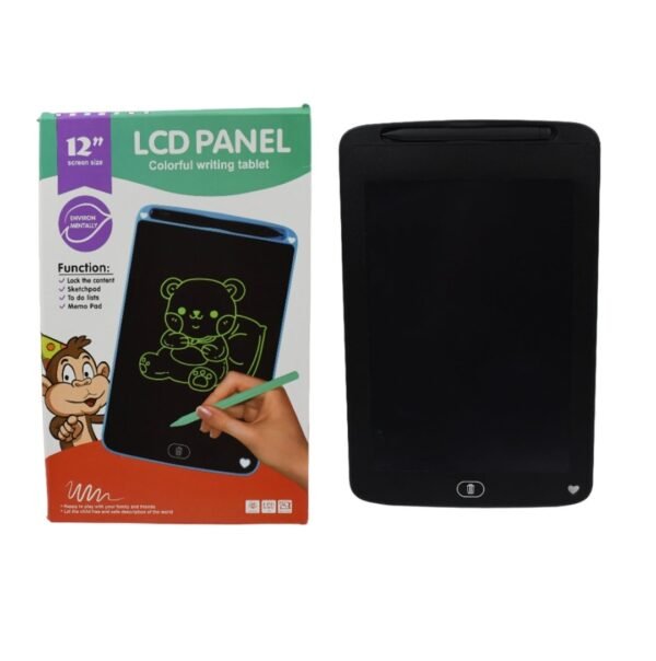12-Inch Writing LCD Tablet – Reusable Digital Drawing & Writing Pad for Kids - Image 9