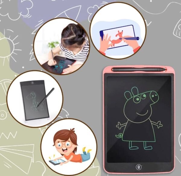 12-Inch Writing LCD Tablet – Reusable Digital Drawing & Writing Pad for Kids - Image 8