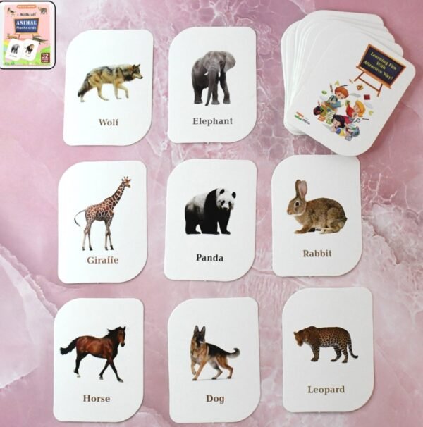 Animal Print Playing & Learning Cards - Image 7