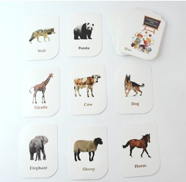 Animal Print Playing & Learning Cards - Image 4