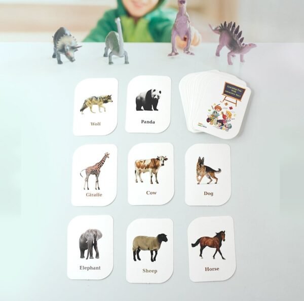 Animal Print Playing & Learning Cards - Image 3
