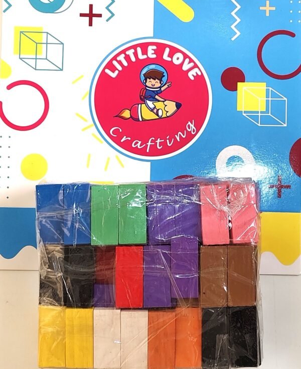 Colour ful Wooden Blocks for Fun – Creative Play for Kids - Image 9