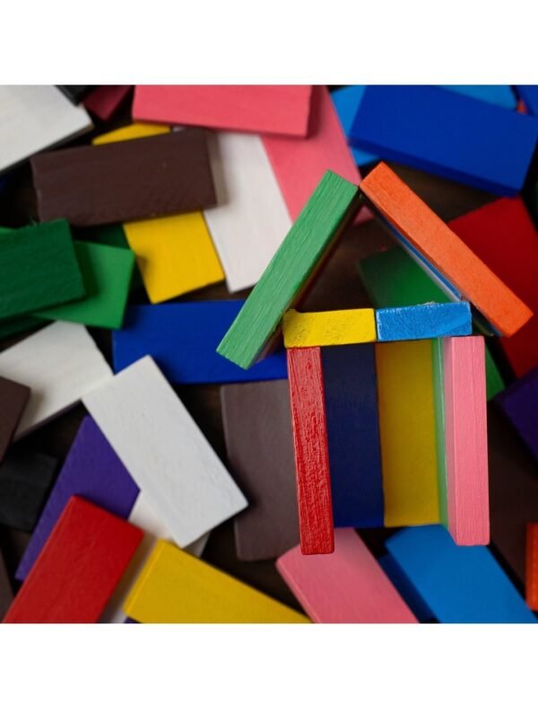 Colour ful Wooden Blocks for Fun – Creative Play for Kids - Image 10