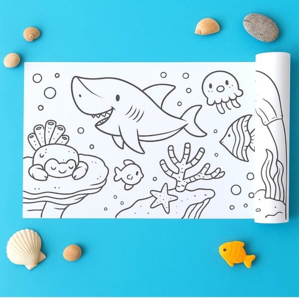 Drawing Roll Sheet for Kids