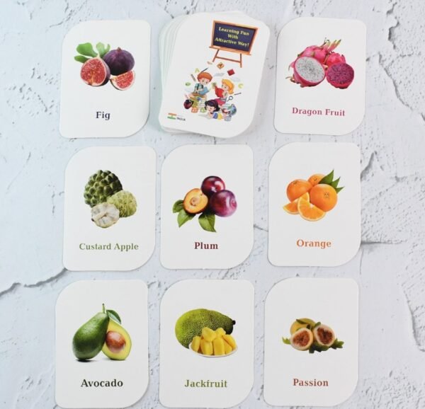 Fruit Print Playing & Learning Cards - Image 7