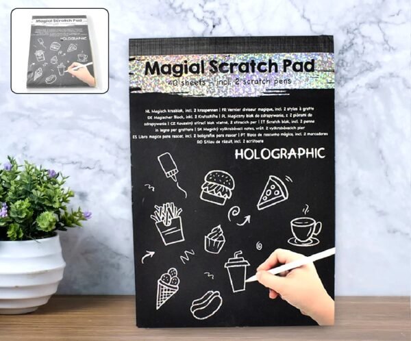 Magical Scratch Pad for Kids