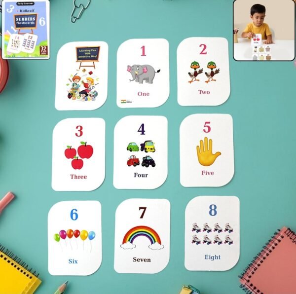 Number  Print Playing & Learning Cards - Image 6