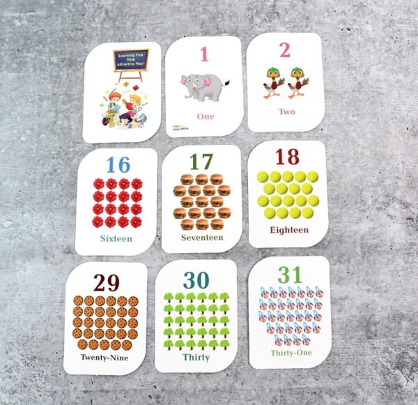 Number  Print Playing & Learning Cards - Image 4