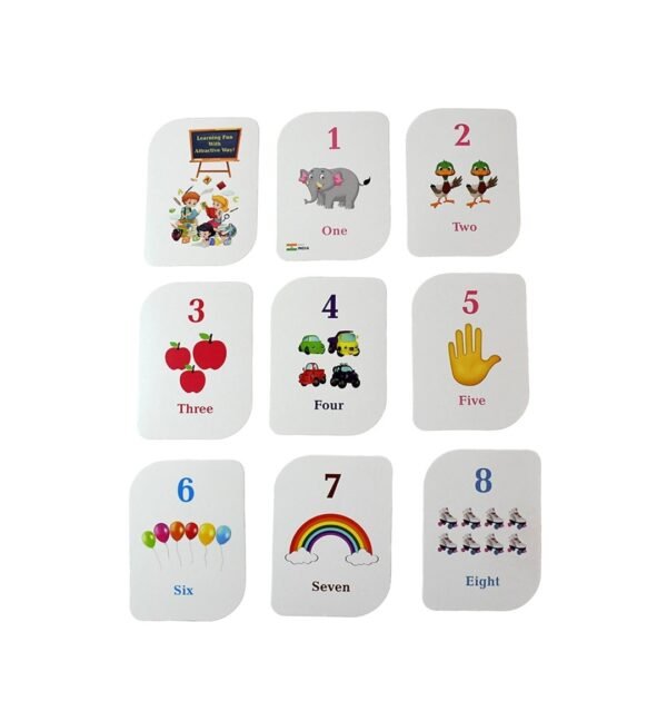 Number  Print Playing & Learning Cards - Image 3