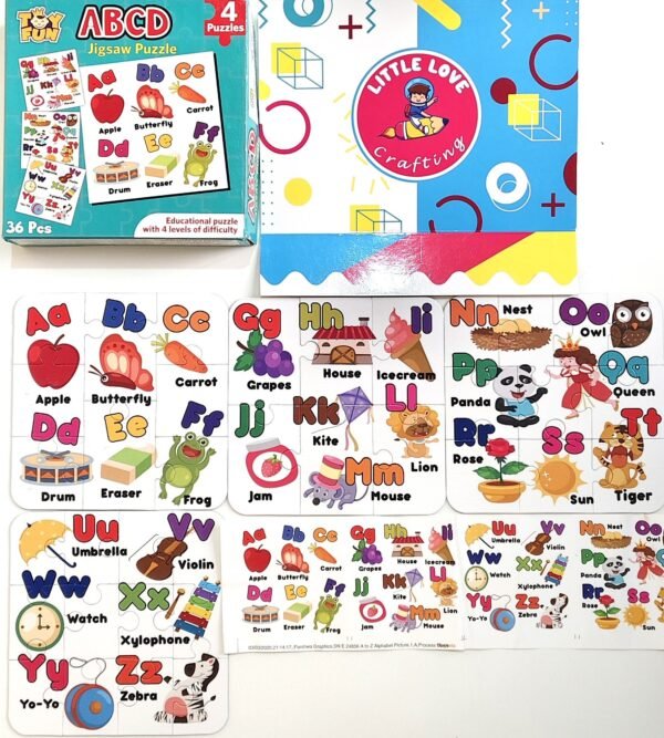 Paper Puzzle for ABC Learning for Kids - Image 2