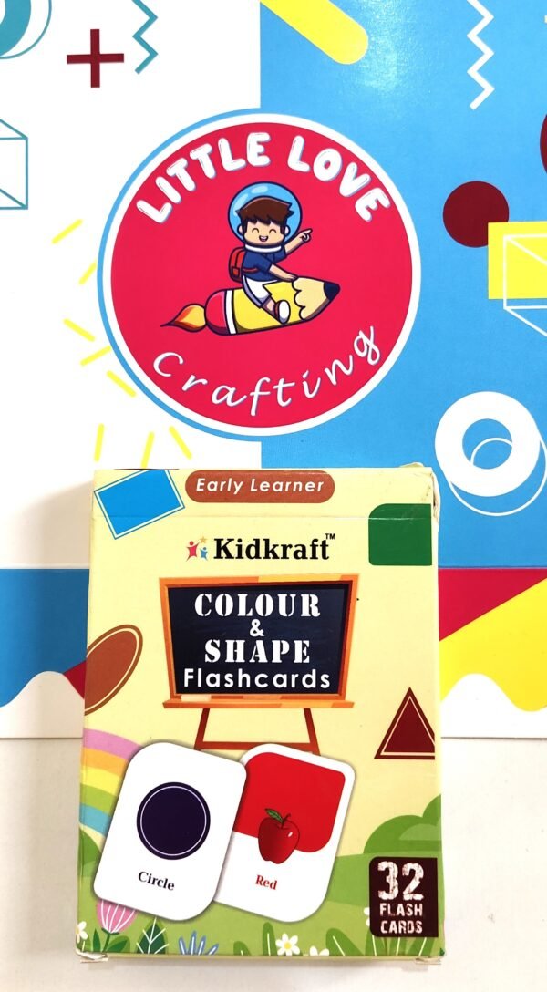 Shape n Colour Print Playing & Learning Cards - Image 2