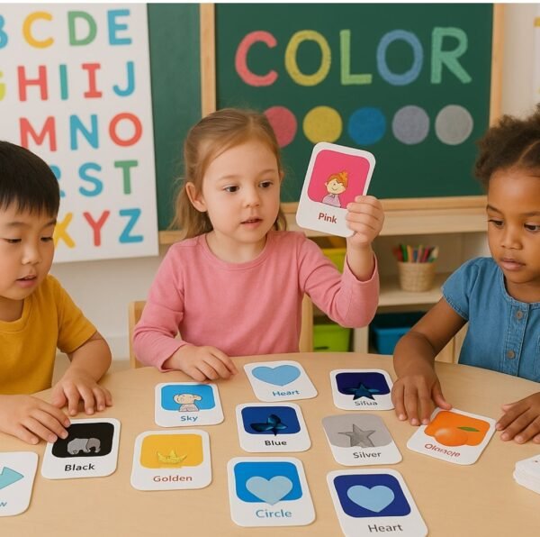 Shape n Colour Print Playing & Learning Cards - Image 4