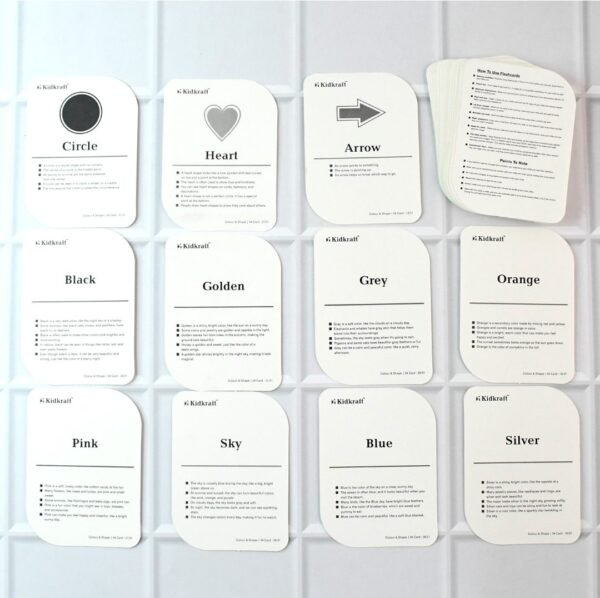 Shape n Colour Print Playing & Learning Cards - Image 7