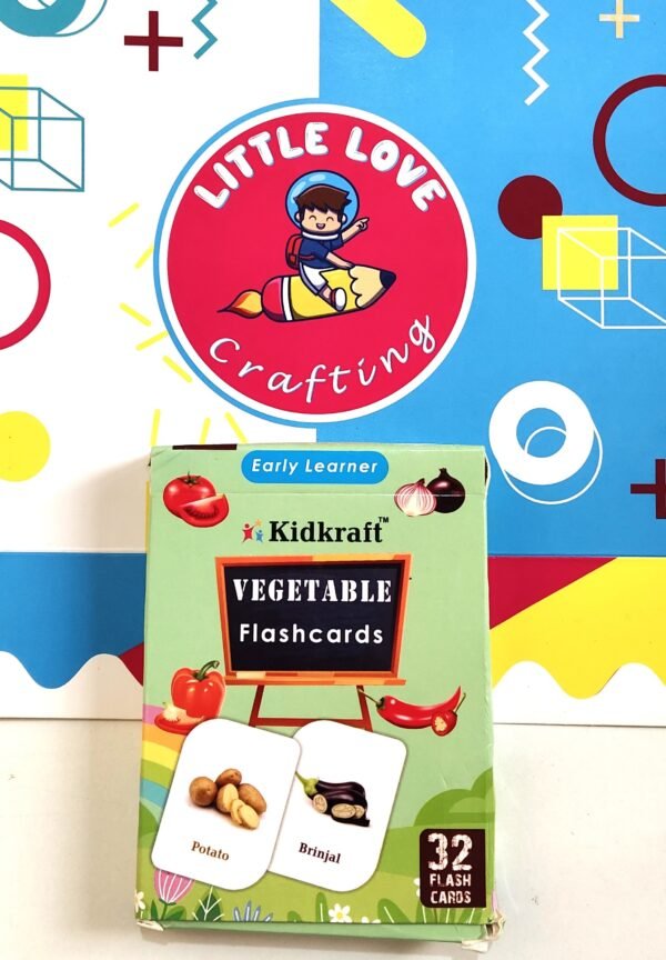 Vegetable Print Playing & Learning Cards - Image 2