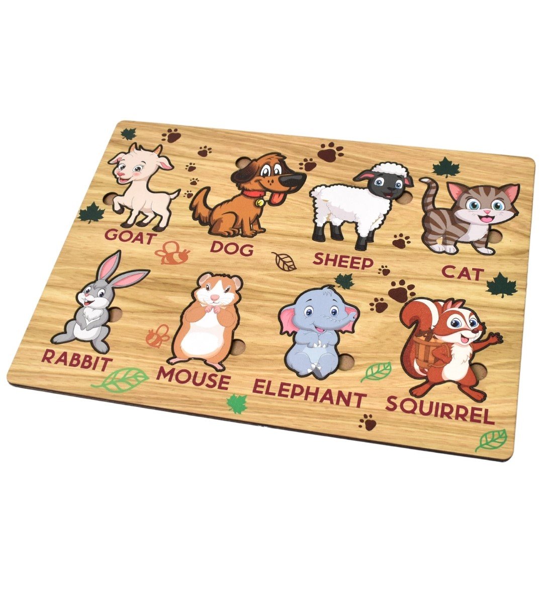 Wooden Puzzel for Animal Learning & fun for Kids - Image 6