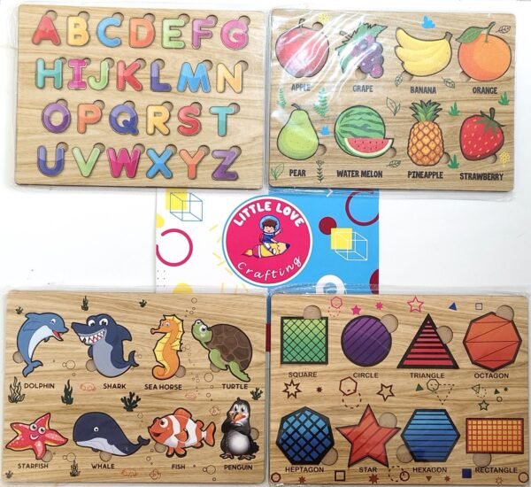 Wooden Puzzel for Birds Learning & fun for Kids - Image 4