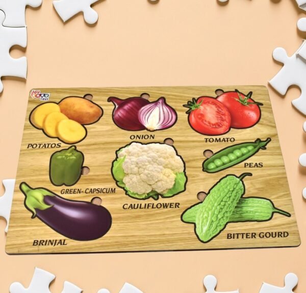 Wooden Puzzel  for Vegitable Learning & fun for Kids