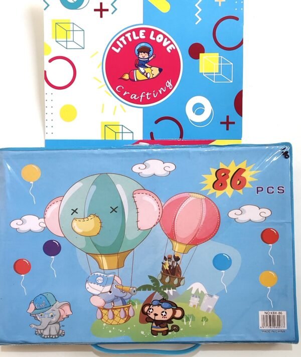 All-in-One Coloring Kit Large for Kids (86 Pcs Set) - Image 2